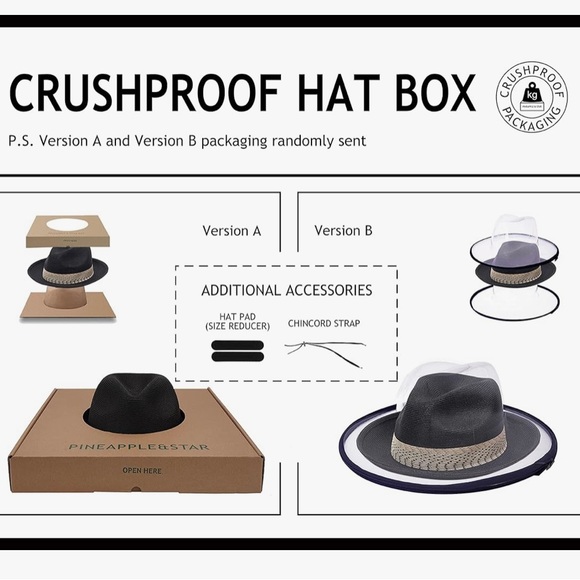 Pineapple&Star Genoa Fedora Bucket Sun Straw Beach Hat Fine Braid UPF50+ small - Picture 5 of 9